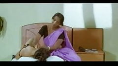 Bollywood sizzling oil massage from B-grade movie