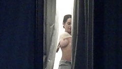 LA Hotel Window Voyeur #7 Hollywood tits