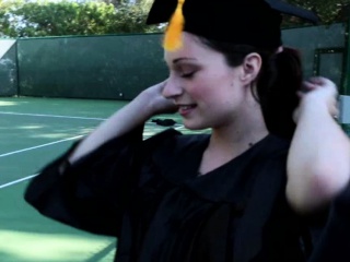 Graduation Celebration by sexy teens